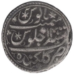 Silver One Rupee Coin of Aurangzeb Alamgir of Gulkanda Mint.