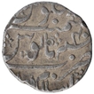 Silver One Rupee Coin of Aurangzeb Alamgir of Islamabad Mint.