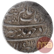 Silver One Rupee Coin of Auranagzeb of Kanbayat Mint.