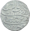 Silver One Rupee Coin of Aurangzeb of Machchlipatan Mint.