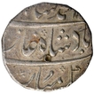 Unique Silver One Rupee Coin of Aurangzeb & Muhammad Shah.