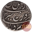 Silver One Rupee Coin of Farrukhsiyar of Peshawar Mint.