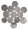 Silver One Rupee Coins of Farrukhsiyar of Different Mints.