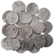 Silver One Rupee Coins of Alamgir II of Different Mints.