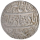 Silver One Rupee Coin of Itawa Mint of Rohilkhand Kingdom.