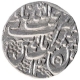 Silver One Rupee Coin of Muhibullanagar Mint of Rohilkhand Kingdom.