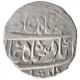 Silver One Rupee Coin of Murtazabad Mint of Rohilkhand Kingdom.