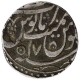 Silver One Rupee Coin of Asafnagar Mint of Awadh State.