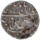 Silver One Rupee Coin of Wajid Ali Shah of Lucknow Mint of Awadh State.