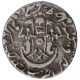 Silver One Rupee Coin of Wajid Ali Shah of Lucknow Mint of Awadh State.