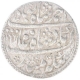 Silver Nazarana Rupee Coin of Sawai Jaipur Mint of Jaipur State.