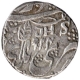 Silver Kham Rupee Coin of Gulab Singh of Srinagar Mint of Kashmir State.