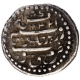 Silver Quarter Rupee Pavali Coin of Krishnaraja Wadiyar III of Mahisur Mint of Mysore State.