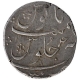 Silver One Rupee Coin of Mumbai Mint of Bombay Presidency.