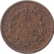 Copper One Twelfth Anna Coin of East India Company of Madras Mint of 1835.