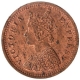 Copper One Twelfth Anna coin of Victoria Empress of Bombay Mint of 1883.