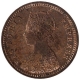 Copper One Twelfth Anna Coin of Victoria Empress of Calcutta Mint of 1895.