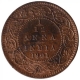 Copper One Twelfth Anna Coin of Victoria Empress of 1901.