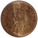 Bronze One Twelfth Anna Coin of King George V of Bombay Mint of 1927.