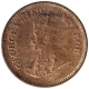 Bronze Half Pice Coin of King George V of Calcutta Mint of  1921.