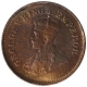 Bronze Half Pice of King George V of Calcutta Mint of 1928.