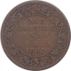 Copper One Quarter Anna Coin of Victoria Queen of Bombay Mint of 1862.