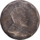 Copper Nickel One Anna Coin of King Edward VII of Bombay Mint of 1908.