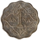 Copper Nickel One Anna Coin of King George V of Calcutta Mint of 1935.