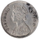 Silver Two Annas Coin of Victoria Queen of Calcutta Mint of 1875.