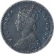 Silver Two Annas Coin of Victoria Empress of Calcutta Mint of 1883.