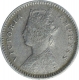 Silver Two Annas Coin of Victoria Empress of Calcutta Mint of 1890.