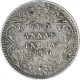 Silver Two Annas Coin of Victoria Empress of Bombay Mint of 1890.