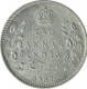 Silver Two Annas Coin of King Edward VII of Calcutta Mint of 1907.