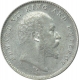 Silver Two Annas Coin of King Edward VII of Calcutta Mint of 1907.