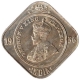 Copper Nickel Two Annas Coin of King George V of Bombay Mint of 1936