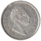 Silver One Quarter Rupee Coin of King William IIII of Calcutta Mint of  1835.