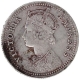 Silver One Quarter Rupee Coin of Victoria Empress of Bombay Mint of 1881.