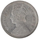 Silver One Quarter Rupee Coin of Victoria Empress of Calcutta Mint of 1888.