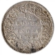 Silver One Quarter Rupee Coin of Victoria Empress of Bombay Mint of 1892.