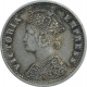 Silver One Quarter Rupee Coin of Victoria Empress of Bombay Mint of 1894.