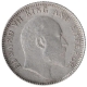 Silver One Quarter Rupee Coin of King Edward VII of Calcutta Mint of 1910.