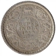 Silver One Quarter Rupee Coin of King George V of Calcutta Mint of 1930.