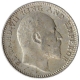 Silver Half Rupee Coin of King Edward VII of Calcutta Mint of 1906.