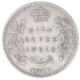 Silver Half Rupee Coin of King Edward VII of Calcutta Mint of 1908.