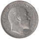 Silver Half Rupee Coin of King Edward VII of Calcutta Mint of 1909.