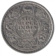 Silver Half Rupee Coin of King George V of Calcutta Mint of 1915.