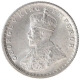 Silver Half Rupee Coin of King George V of Calcutta Mint of  1916.