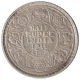 Silver Half Rupee Coin of King George V of Bombay Mint of 1916.