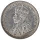 Silver Half Rupee Coin of King George V of Bombay Mint of  1919. 