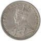 Silver Half Rupee Coin of King George V of Calcutta Mint of 1921.